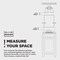 Zenith Metal Zenna Home 20 in. H X 16 in. W X 3.75 in. D Rectangle Medicine Cabinet MP109 - alternate 5